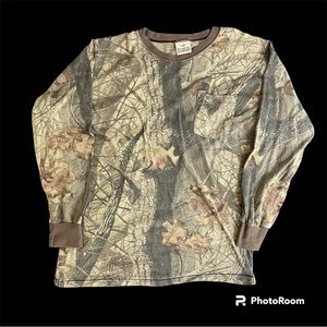 REALTREE CAMO LONG SLEEVE POCKET TEE